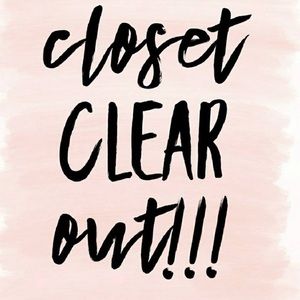 Closet Clearout!!!